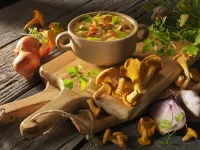 Rätsel Chanterelle soup