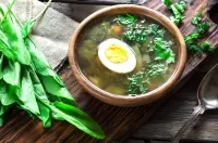 Zagadka Egg soup