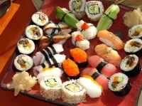 Jigsaw Puzzle Sushi rolls