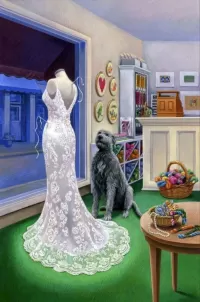 Пазл Свадебное платье