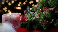 Слагалица Candle and fir