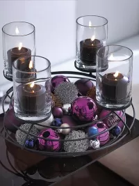 Jigsaw Puzzle Candles