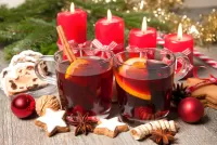 Слагалица Candles for the holiday