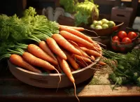 Rätsel fresh carrot