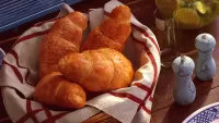 Bulmaca Fresh croissants