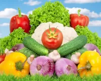 Jigsaw Puzzle Vegetables