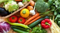 Rätsel Fresh vegetables