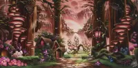 Jigsaw Puzzle Mysterious forest