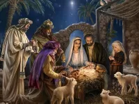 Quebra-cabeça Christmas sacrament 