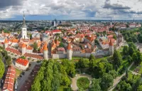 Jigsaw Puzzle Tallinn. Estonia