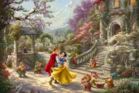 Jigsaw Puzzle The Dance Of Snow White