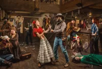 Jigsaw Puzzle Dancing with a cowboy