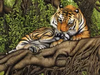 Quebra-cabeça Tiger