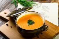 Bulmaca Pumpkin puree soup
