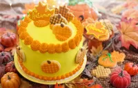 Слагалица Pumpkin cake
