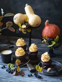 Zagadka Pumpkin and cupcakes