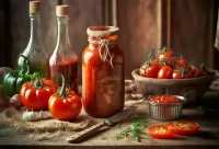 Rompecabezas tomato paste