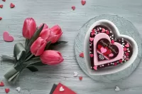 Bulmaca Cake-Valentine