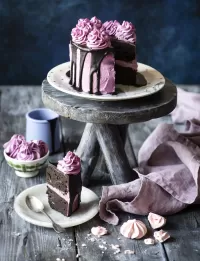 Слагалица The cake and meringue