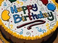 Слагалица Birthday cake