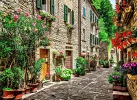 Puzzle Tuscan street