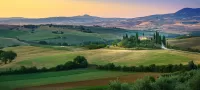 Quebra-cabeça Tuscan fields