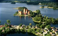 Слагалица Trakai castle
