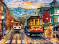 Jigsaw Puzzle Trams