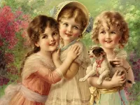 Rompicapo Three baby-dolls
