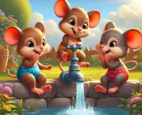 パズル Three little mice