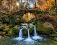 Puzzle Triple waterfall