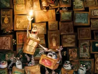 Puzzle Boxtrolls with lamp