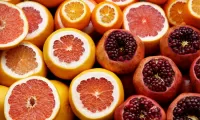 Rätsel Citruses and pomegranate