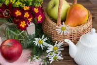 Zagadka Flowers and fruits