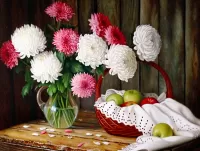Rompecabezas Flowers and apples