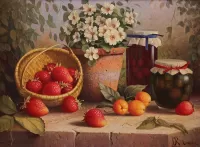 Пазл Цветы и ягоды 