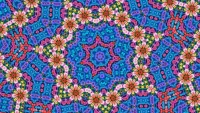Jigsaw Puzzle Flowers in a kaleidoscope