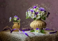 Slagalica Flowers in a vase