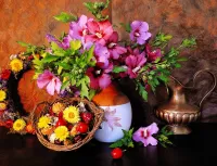 Bulmaca Flowers in a vase