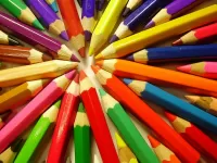 Пазл Цветные карандаши