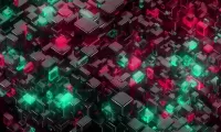 パズル Colored cubes