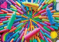 Quebra-cabeça Crayons