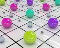 Слагалица Colored balls
