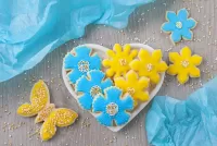 Jigsaw Puzzle Colorful cookie
