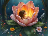 Jigsaw Puzzle Flower Fairy