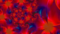 Quebra-cabeça Flower fractal