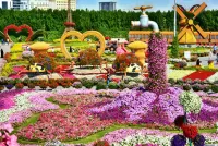 Puzzle Flower park