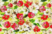 Rompecabezas floral pattern