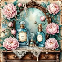 Слагалица Toilet table