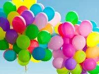 Jigsaw Puzzle Clouds of balloons
